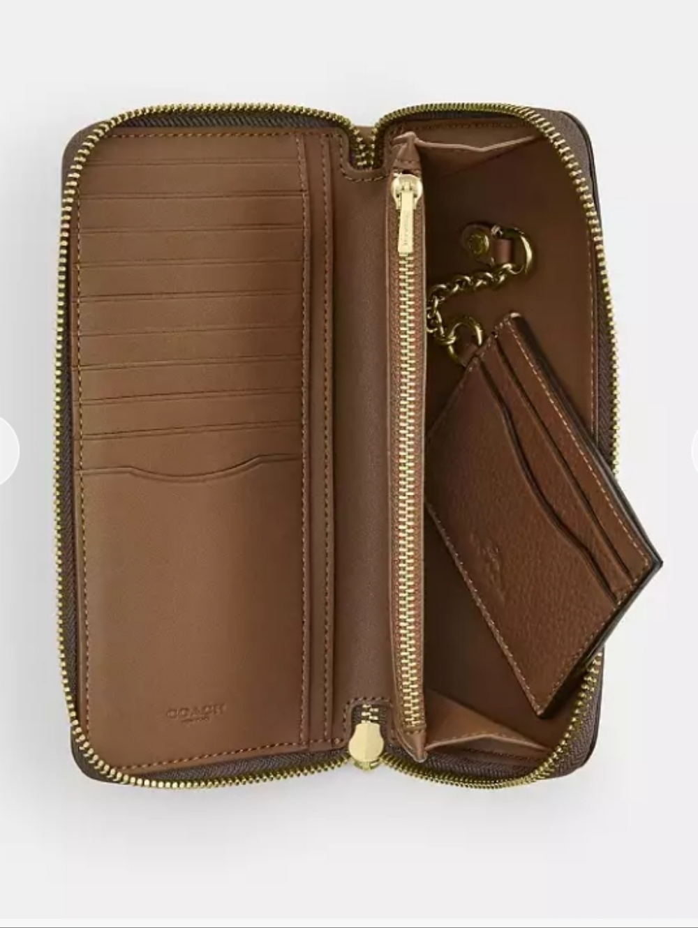 NEW Coach Wallet With Card Case - Picture 10 of 15
